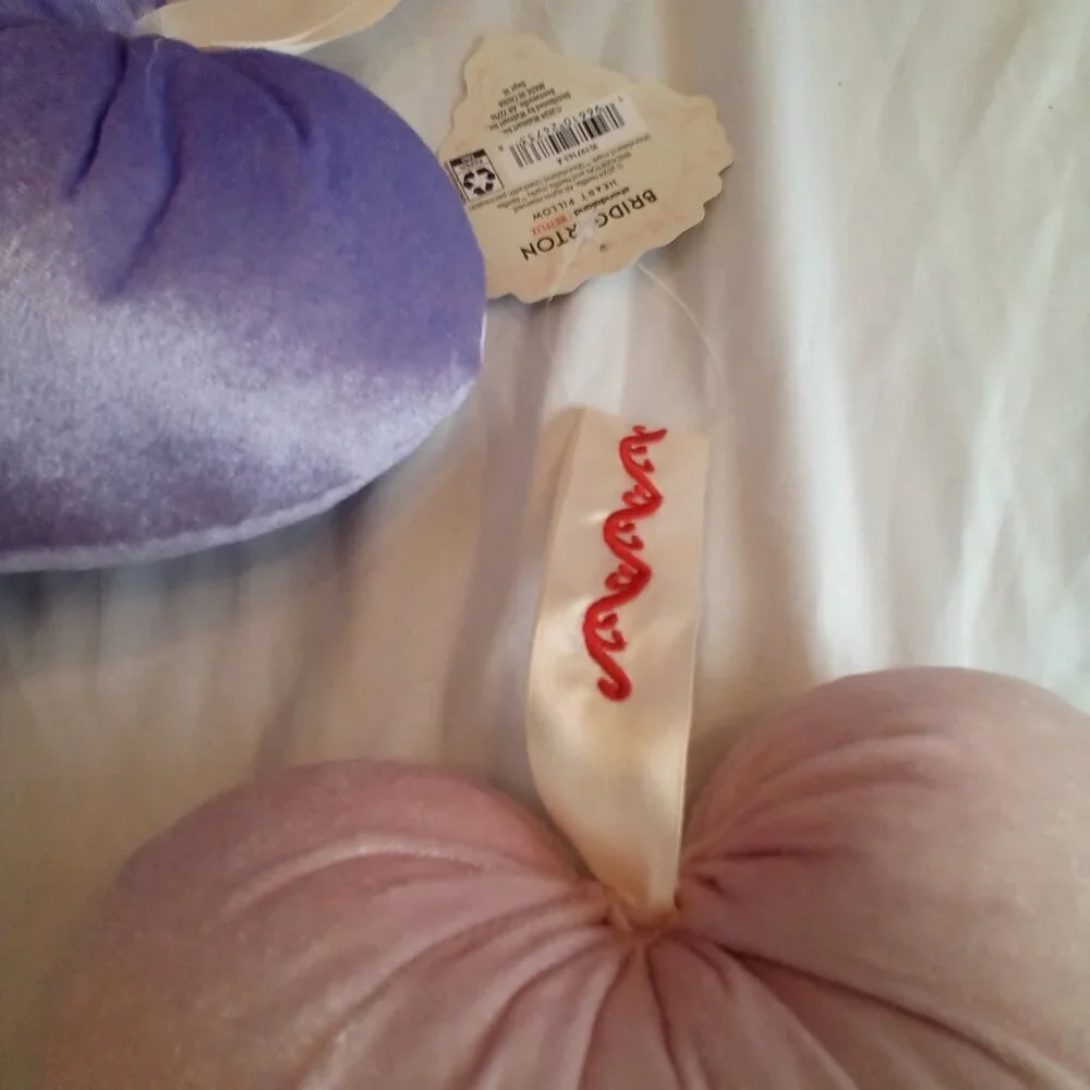 Netflix Bridgerton Shimmer Mini Pillow Purple Pink 7